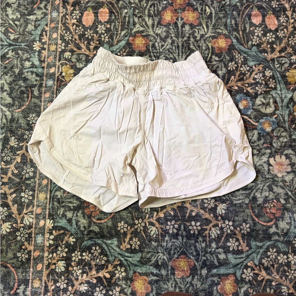 Lululemon White Shorts